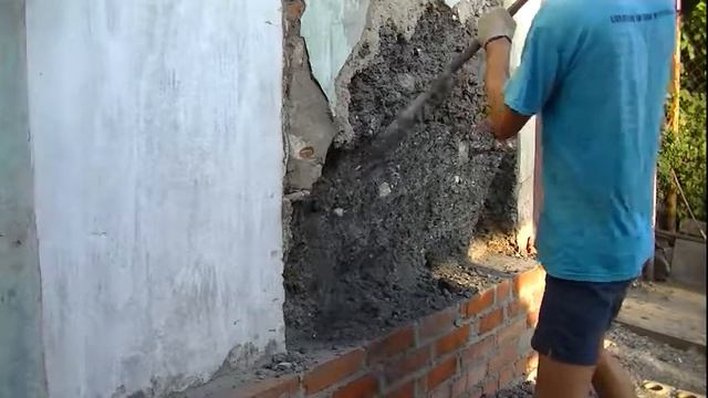 усиление шлаконабивной стены смотреть онлайн