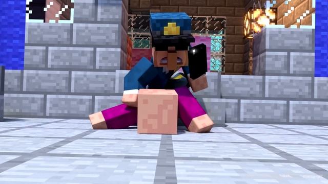 Fat Herobrine Life 5 - Minecraft Animation смотреть онлайн