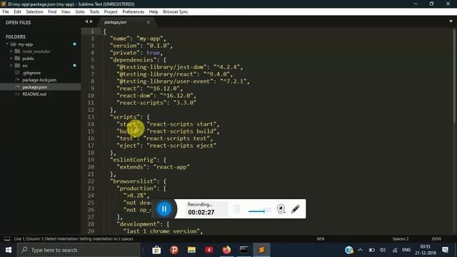 React Tutorial | How To Setup Your First React App смотреть онлайн