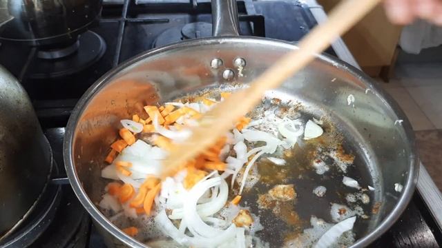минтай в кляре и рис басмати с овощами #вкусныйужин