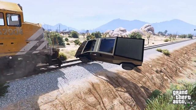 GTA 5 CYBERTRUCK VS TEARDOWN CYBERTRUCK VS BEAMNG CYBERTRUCK VS BRICKRIGS CYBERTRUCK- WHICH IS BEST