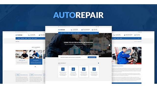 AutoRepair – Car Mechanic – PSD Template for Mechanic Workshop | Themeforest Website Templates and смотреть онлайн