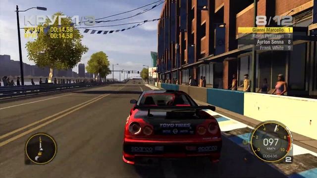 Race Driver: GRID На своей графе. Максимум Графики. На слабых пк. смотреть онлайн