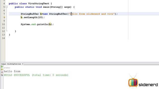 97 Java StringBuffer and StringBuilder Methods Part 2 | смотреть онлайн