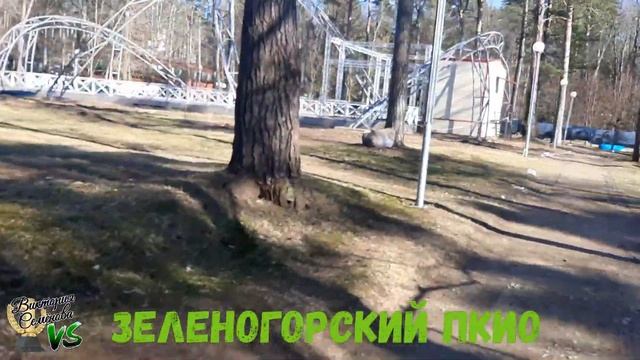 Поездка и прогулка по г. Зеленогорск. Зеленогорский парк культуры и отдыха. Терийоки яхт-клуб. смотреть онлайн