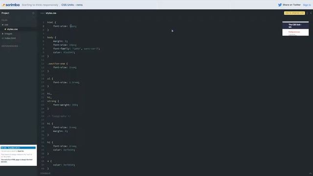 8. The Solution Rems - Responsive CSS Tutorial смотреть онлайн