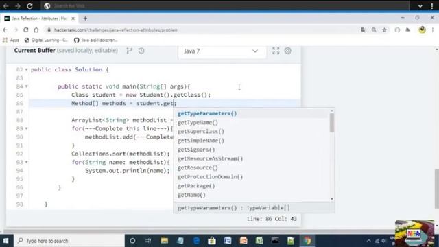 54:Java Reflection Attributes || Hackerrank java solutions смотреть онлайн