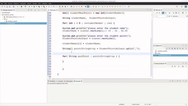java practical example (for loop and arrays) - جافا смотреть онлайн