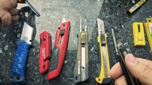 Строительно-монтажные ножи Olfa и Milwaukee. Мой опыт эксплуатации.