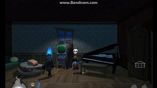 Ghoul Kid - Напугай жителей дома!!! УУУУ ))) смотреть онлайн