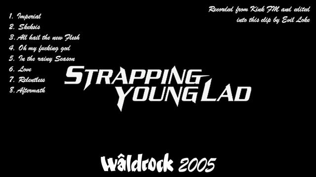 Strapping Young Lad - Wâldrock Festival, Burgum, Holland 04-06-2005 [Soundboard Recording]