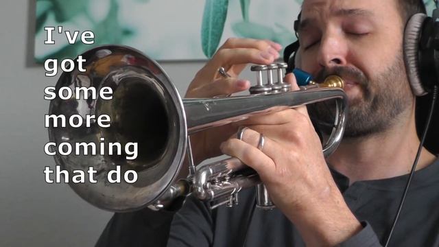 Finally, I can be a one-man trumpet band! смотреть онлайн
