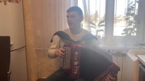 «А девчонка та проказница» на гармони 🪗