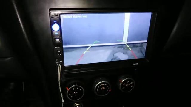 Работа камеры ночью. 2 дин магнитола 7010b в ниссан алмера классик. смотреть онлайн