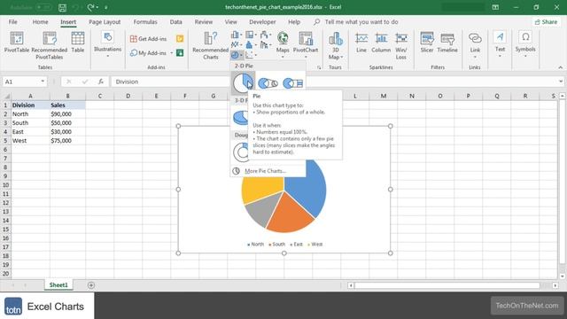 How to create a Pie Chart in Excel смотреть онлайн