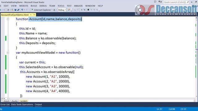 Part 8 - Form Fields - Click and Event Binding in Knockout .JS смотреть онлайн