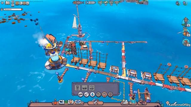 WATER CRISIS! - Flotsam Ep 3: (Waterworld City Building Game) смотреть онлайн