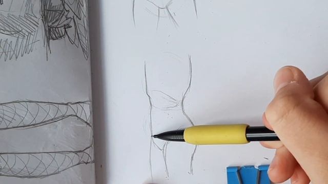 НЕтуториал по телу? / как я рисую тело персонажей №2❤ #арт #рисунок #туториал смотреть онлайн