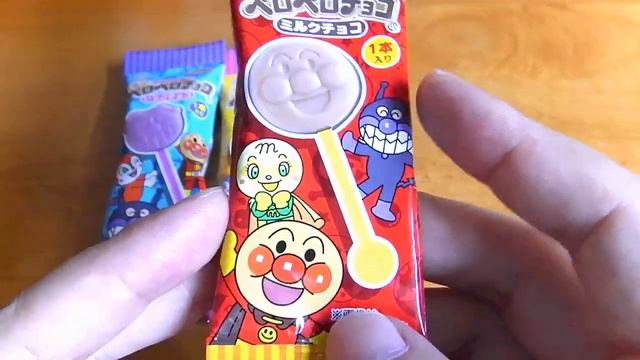Anpanman Peropero Candy アンパンマン ペロペロキャンディ がおいしい！★開封 不二家 смотреть онлайн