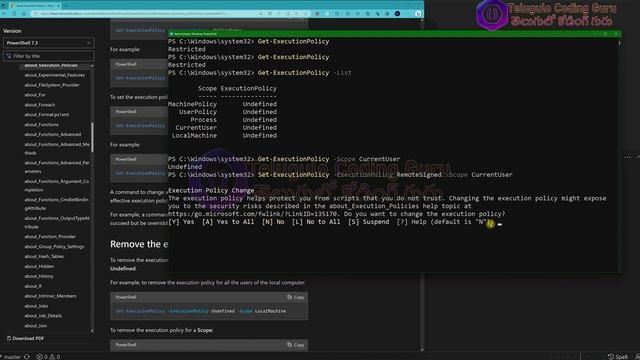 Fixing ExecutionPolicy Error in Activating Virtual Environment and Setting ExecutionPolicy смотреть онлайн