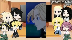 tokyo revengers react to takemichi as izana