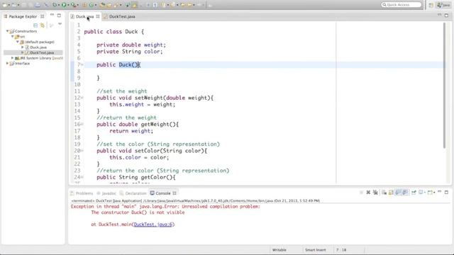 Java Tutorial - 37 - Constructors смотреть онлайн