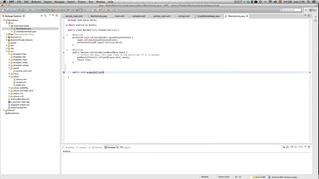 Tutorial de Android - Introducción al uso de Bases de Datos SQLite смотреть онлайн