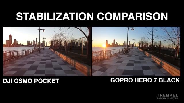 ЛУЧШИЙ стабилизатор DJI OSMO POCKET ОБЗОР и сравнение с Go Pro Hero 7 // Кейси Найстат