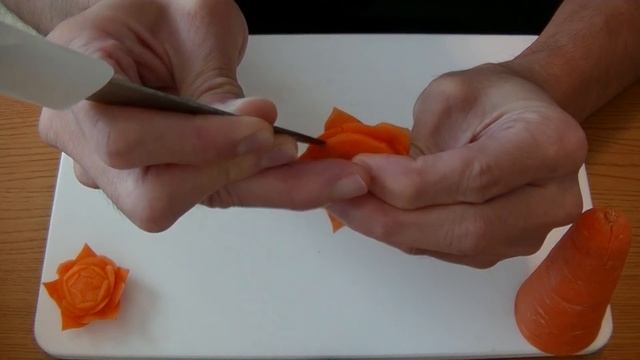 人参の飾り切り　細工野菜　?お花の作り方?　キャロットカービング　 Art of vegetable Carrot carving Flower How to make Garnish смотреть онлайн