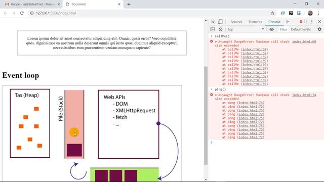 Javascript - Comprendre l'Event Loop смотреть онлайн