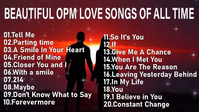 Best OPM Love Songs Medley |- Non Stop Old Song Sweet Memories 80s 90s - OLDIES BUT GOODIES