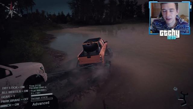 GMC SIERRA BIGFOOT TESTING & REVIEW! 4x4 Mudding, Off-Roading, & Hill Climbing! (SpinTires Mods) смотреть онлайн