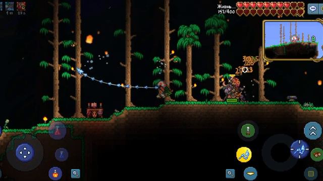 Фармим багряных мимиков в Terraria