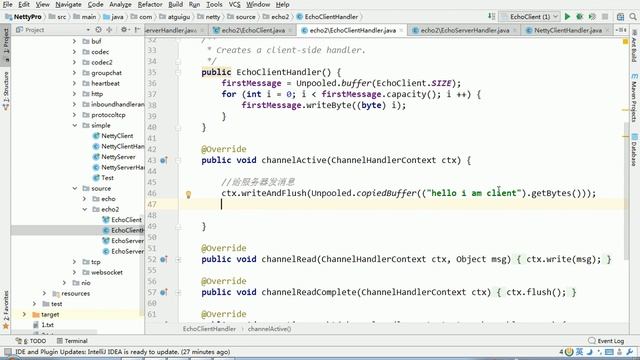 107 尚硅谷 Netty核心技术及源码剖析 任务加入异步线程池源码剖析1 смотреть онлайн