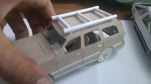 обзор моей коллекции авто из картона и бумаги , машины из бумаги