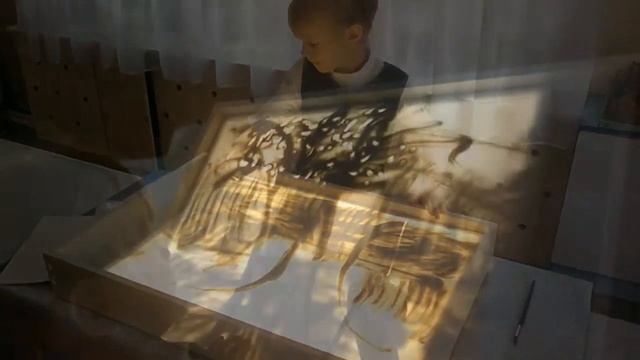 Рисование на песке смотреть онлайн