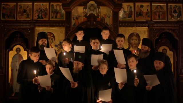 пасхальные песнопения Голосеевский монастырь смотреть онлайн