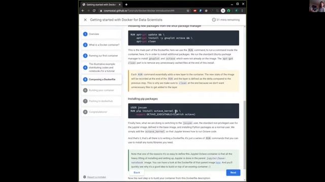 CosmoStat Tutorials: Introduction to Docker for Data Scientists смотреть онлайн