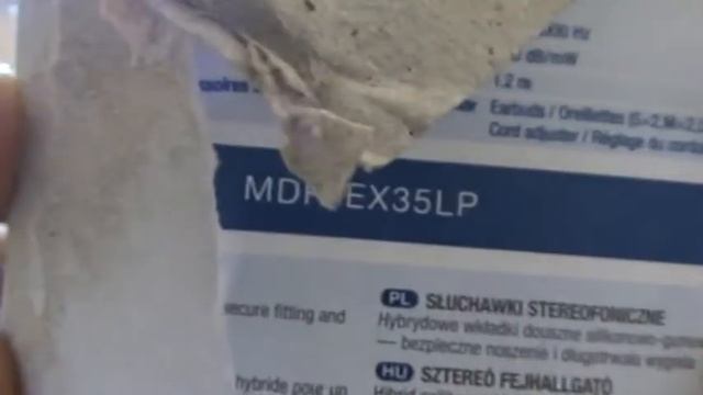 sony mdr-ex35lp headphones earphones in ear review / semi unboxing смотреть онлайн