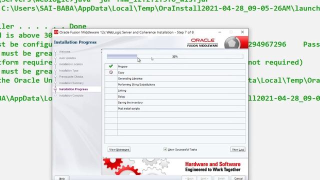 WebLogic Server installation in Windows 10 | how to Install weblogic server on windows смотреть онлайн
