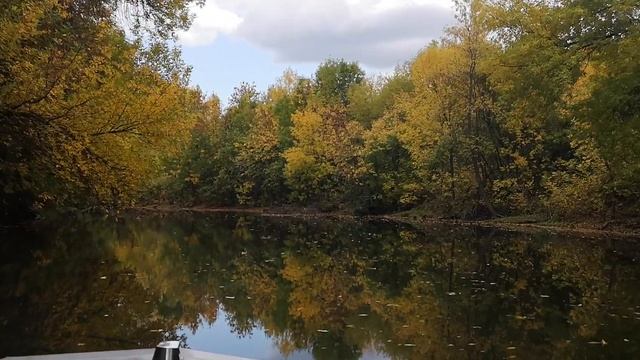 Красота Волжских проток осень 2019. Ракушечник. Лодка Волжанка 46, мотор Honda BF60A смотреть онлайн