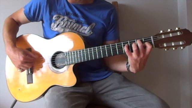 Guitar Demo: GIBSON Chet Atkins CEC Nylon string (1985) смотреть онлайн