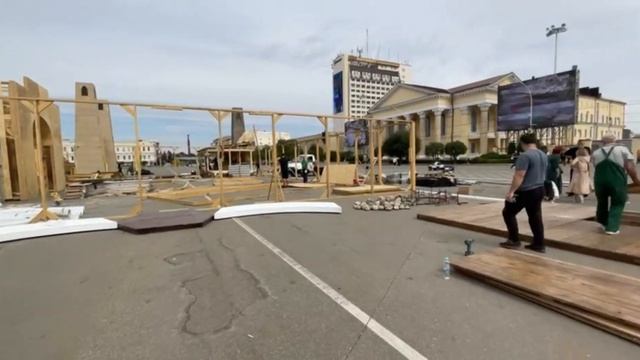 Подготовка к XIV Фестивалю культуры и спорта народов Юга России. Артель Русичи смотреть онлайн