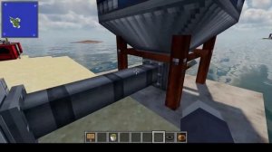 Как запитать блоки из мода Techguns? Как залить лаву/воду в Реакционную камеру? Обзор мода часть 5.