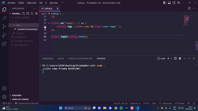 Crear un Bot de Discord en Discord.js v14 | Discord Bots смотреть онлайн