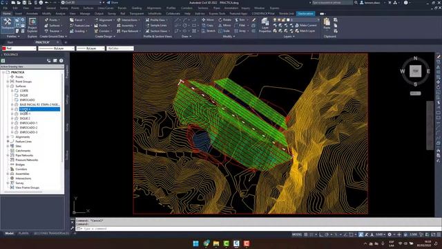 CREACIÓN DE FOLDER PARA SUPERFICIES EN EL CIVIL 3D 2022 смотреть онлайн
