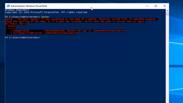 How to Install Docker in Windows Server 2016 - Working Method [AskJoyB] смотреть онлайн