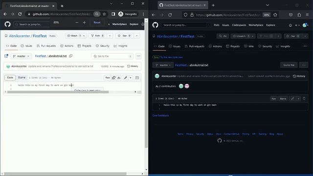 Git Fork Explanation With The Help of Github смотреть онлайн