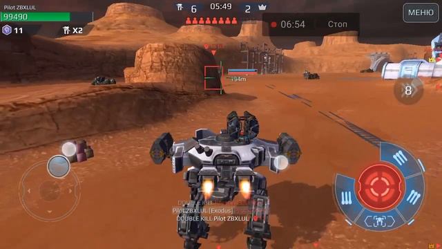 WAR ROBOTS TEST SERVER - НОВЫЕ ПУШКИ И РЕЖИМ смотреть онлайн