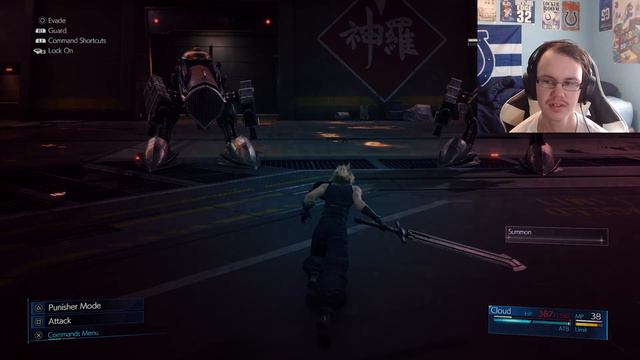 MOTORCYCLE CHASE! - Final Fantasy 7 Remake - Part 3 смотреть онлайн